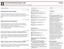 Tablet Screenshot of palestinianbasiclaw.org